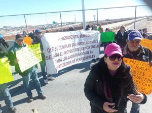 maniestacion puente libre