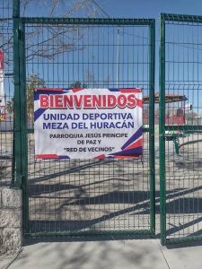 apoyo a niños con parque deportivo