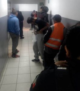 franeleros detenidos