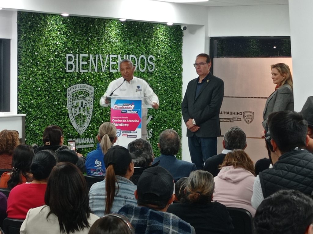 inauguración JMAS sanders