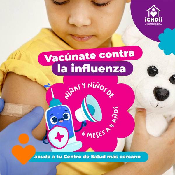 vacunacion niños contra influenza