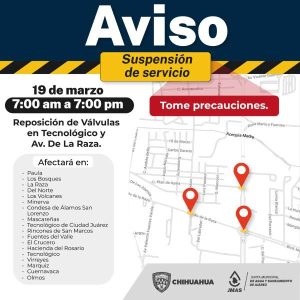 aviso suspencion valvulas