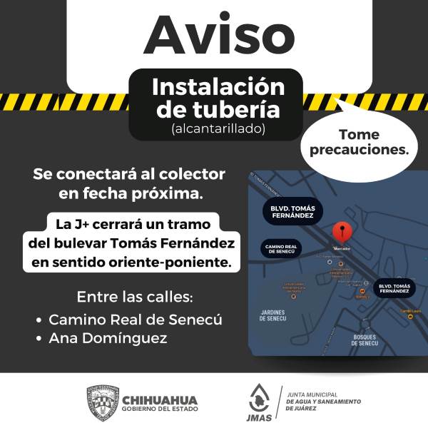cierre calle Tomas Fernandez