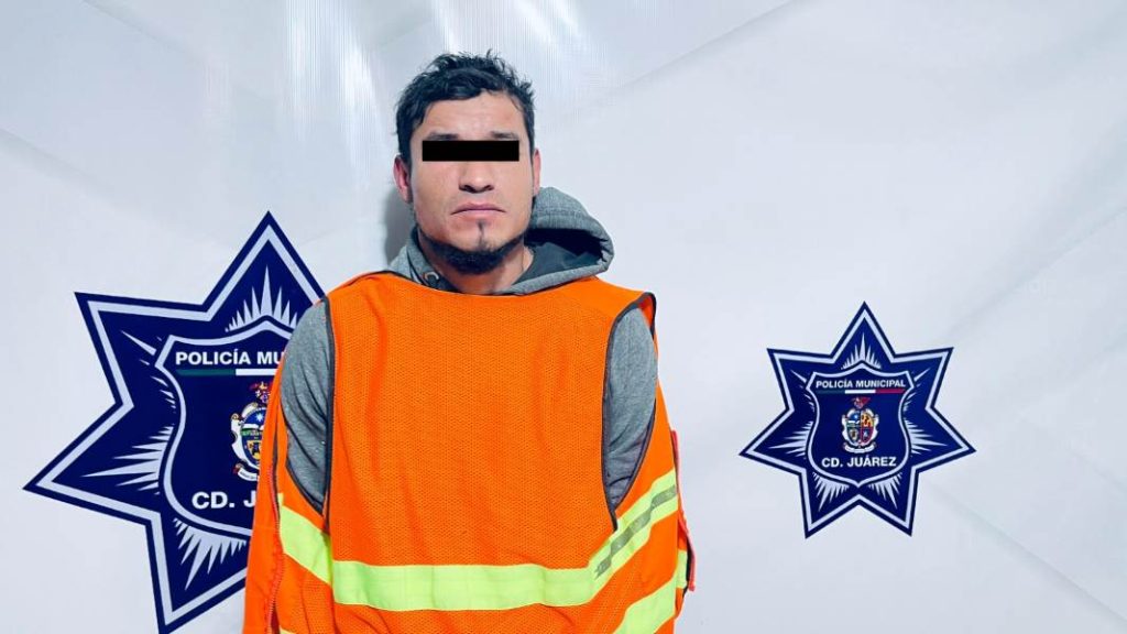 detenido con cristal