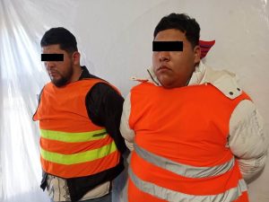 detenidos con una 9mm