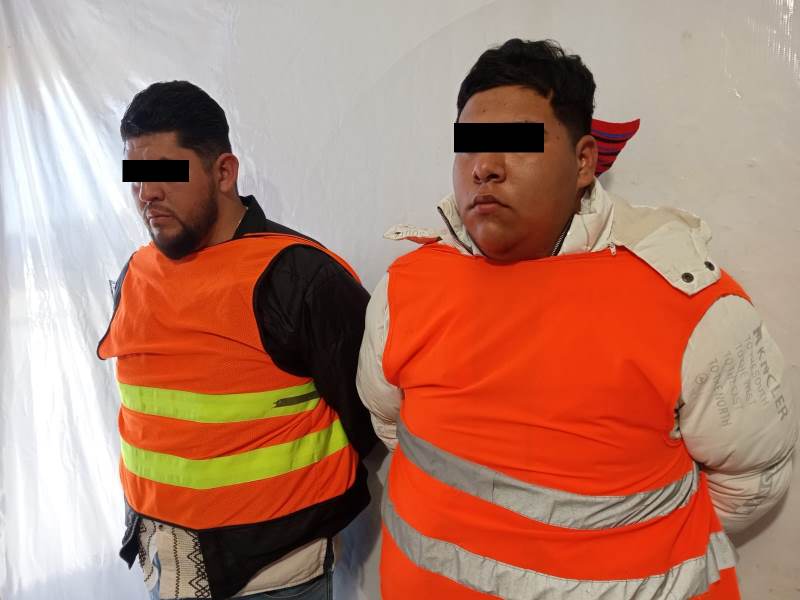 detenidos con una 9mm