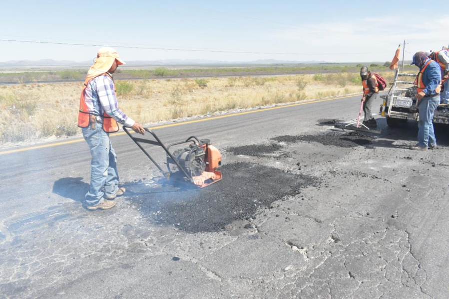 bacheo carretera