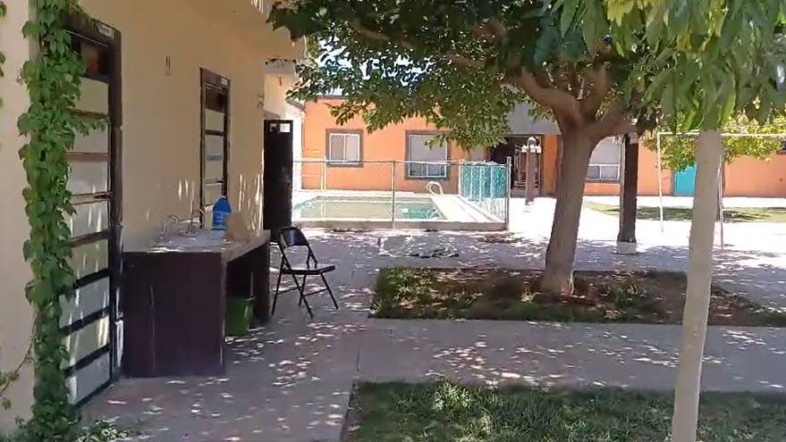 clausuran toma jardin