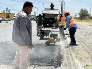 bacheo barranco azul