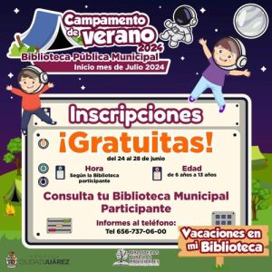 campamento verano bliblioteca