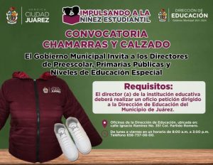 chamarras y calzado escolar
