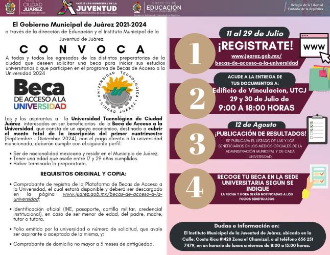 becas utcj