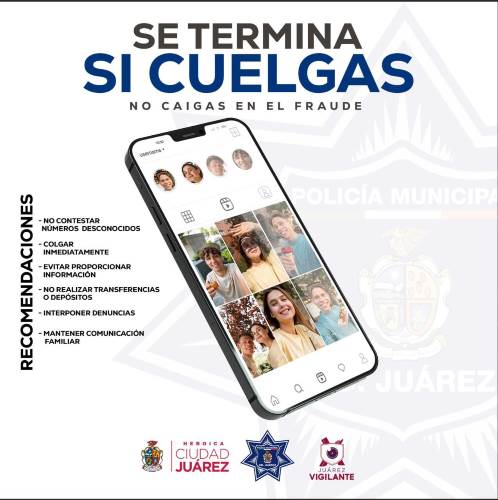 campaña copntra extorsiones tel