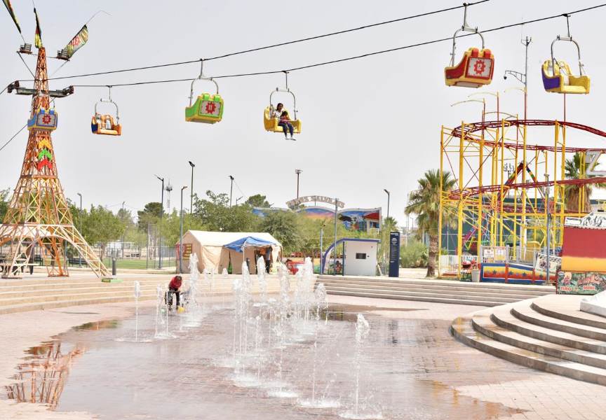 juegos mecanicos parque central