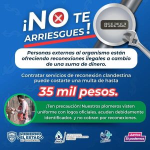 Alerta falsos plomeros