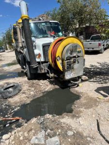 mantenimiento drenaje en la 16 sept