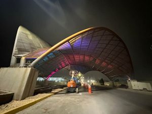 pruebas de luz estructura