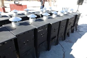 calentones de leña