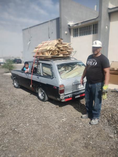 entrega de leña