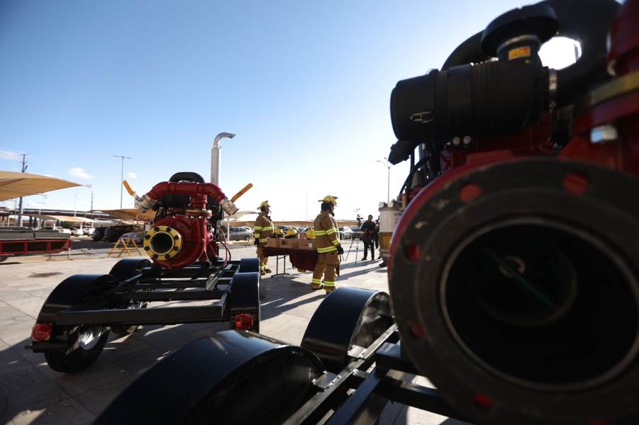 equipo a bomberos