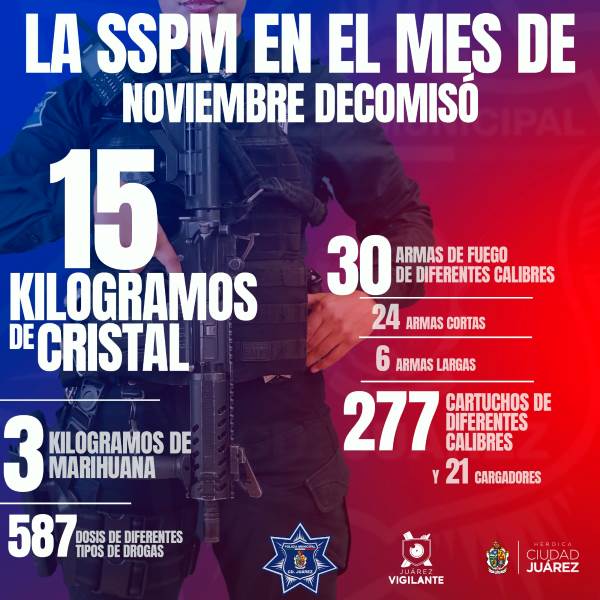 droga decomisada en nov
