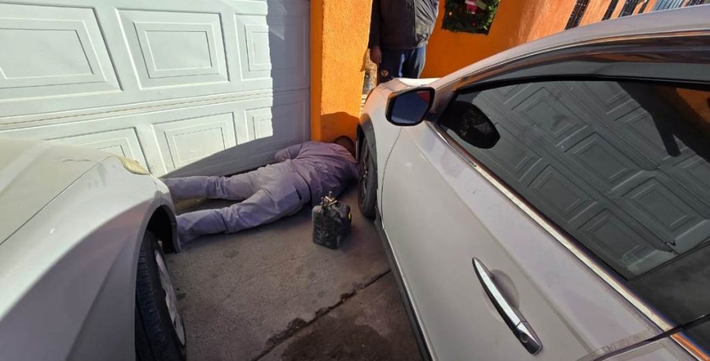 toma obstruida con vehiculo