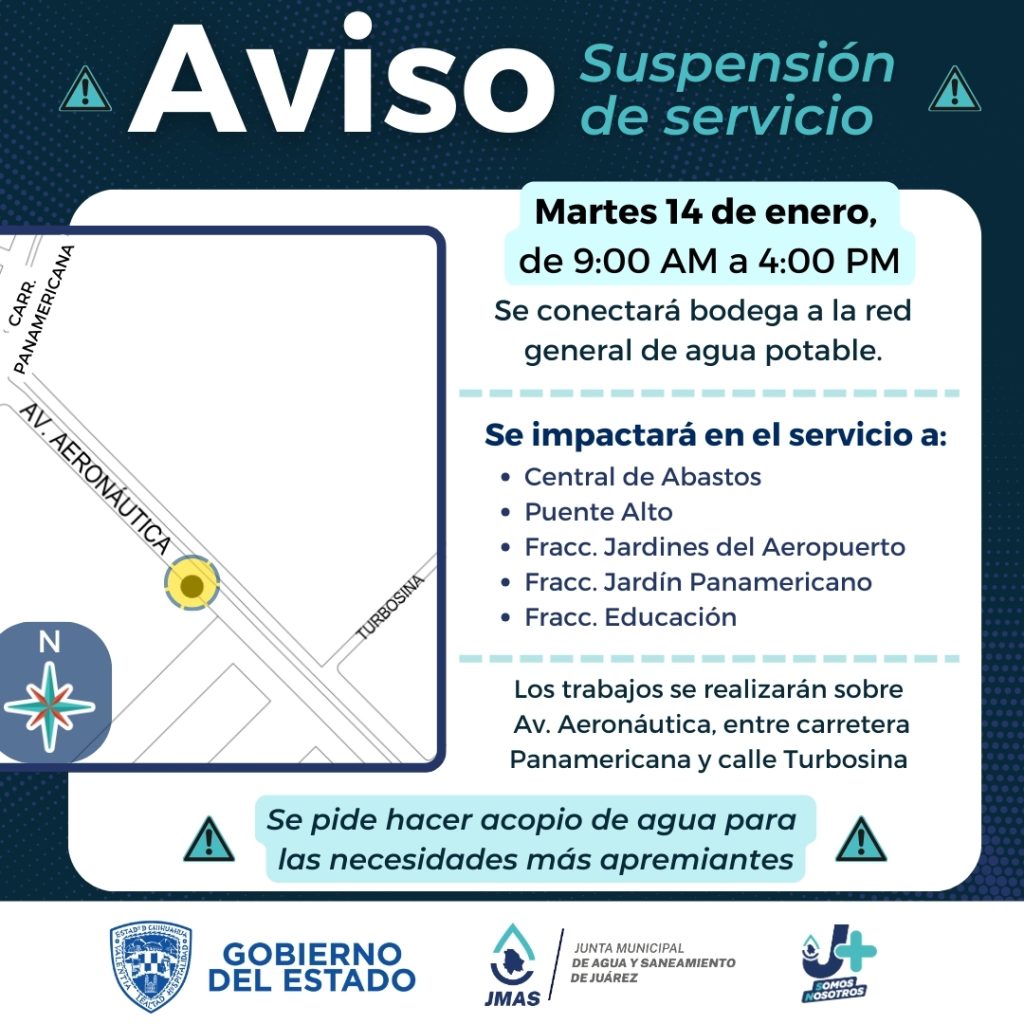 aviso suspension aeronautica