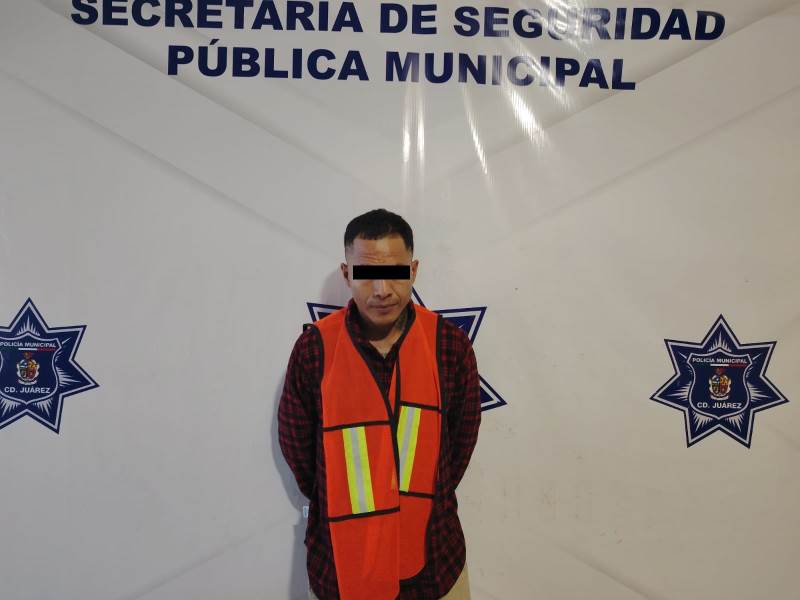 detenido por robo y orden