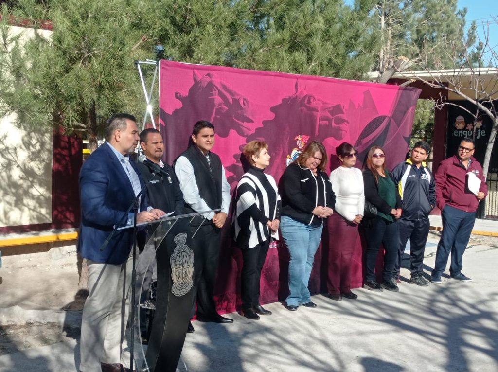 obras en escuela