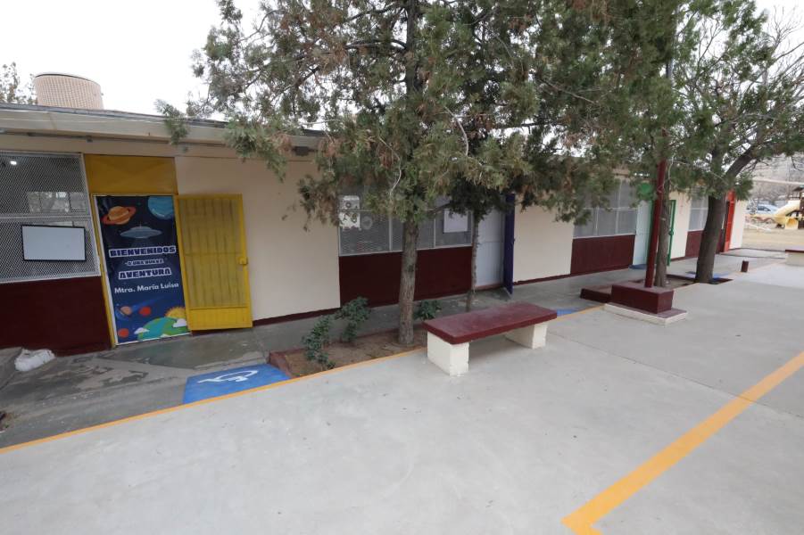 remodelan jardin de niños