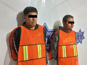 eran extorsionadores detenidos con droga