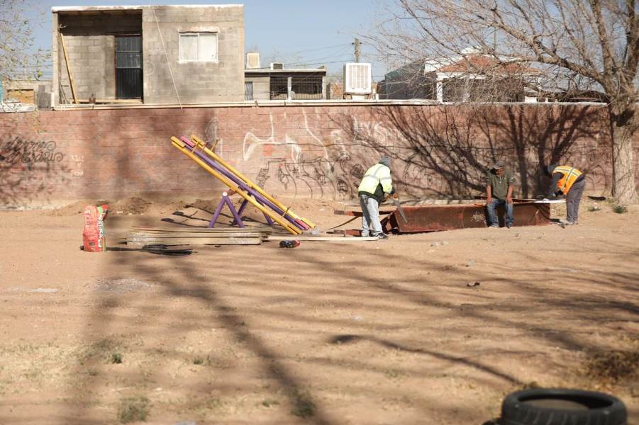 rehabilitan parque haciendas