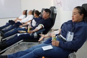 cadetes donan sangre