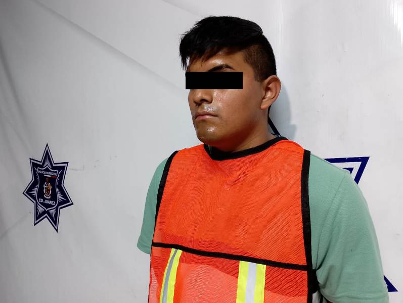 detenido por robo y arma