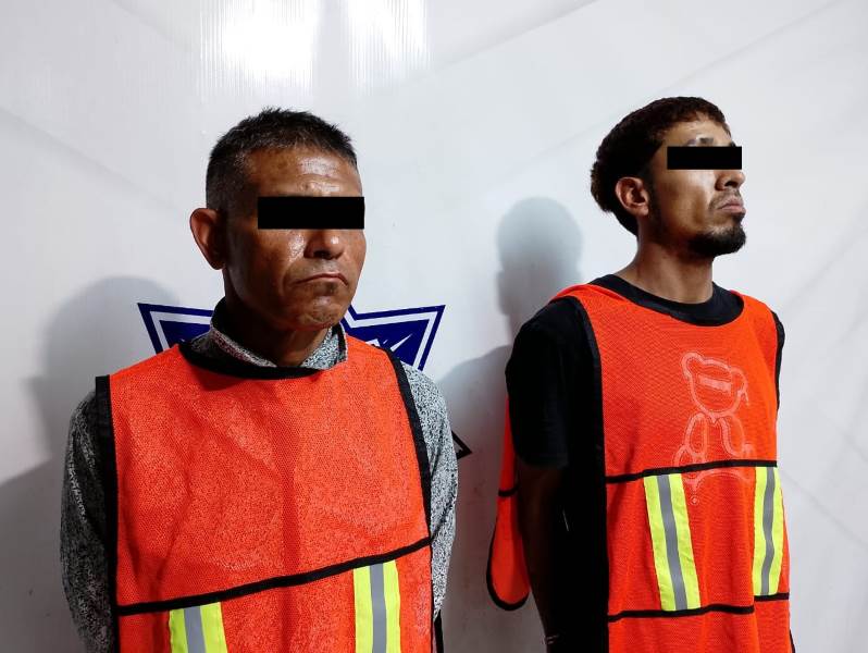detenidos con cristal (ladrones)