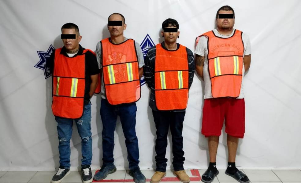 presuntos sicarios detenidos