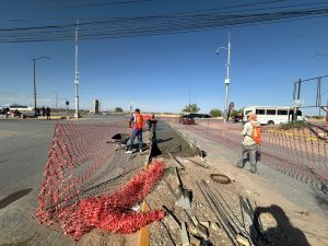 trabajan camellon de la talamas