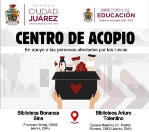 centro acopio bibliotecas