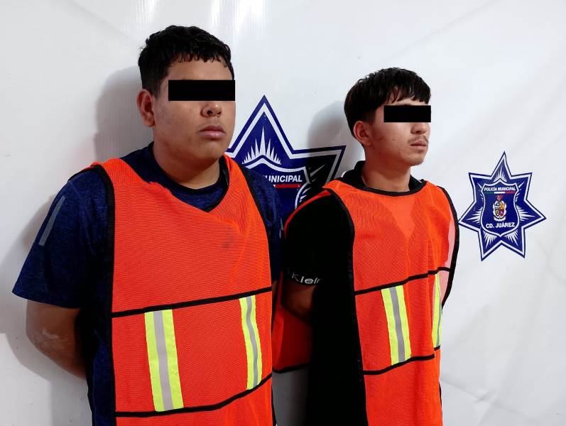 detenidos en persecucion