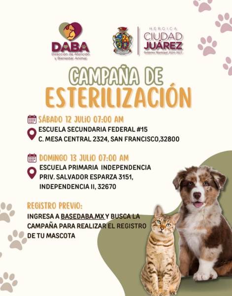 esterilizazcion mascotas en suroriente