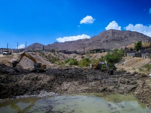 jmas limpieza dique plutarco elias calles