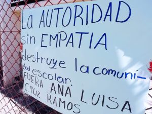 manifestacion escuela hidalgo 1