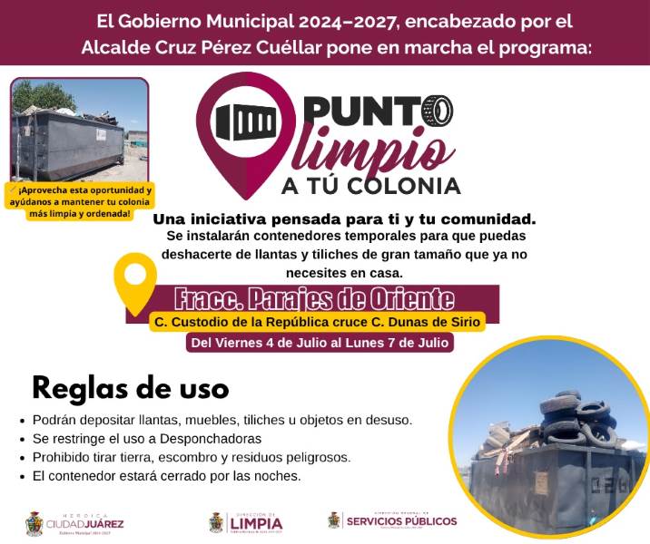 punto limpio col inundadas