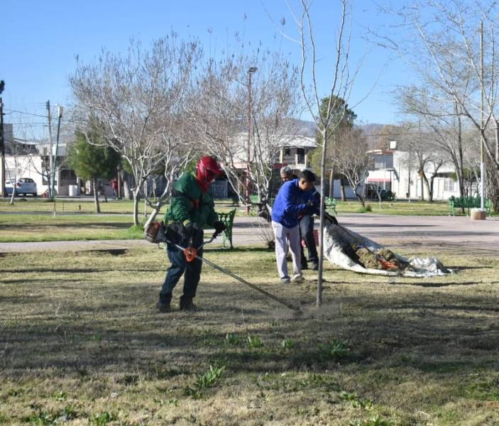 mntenimiento parque hidalgo