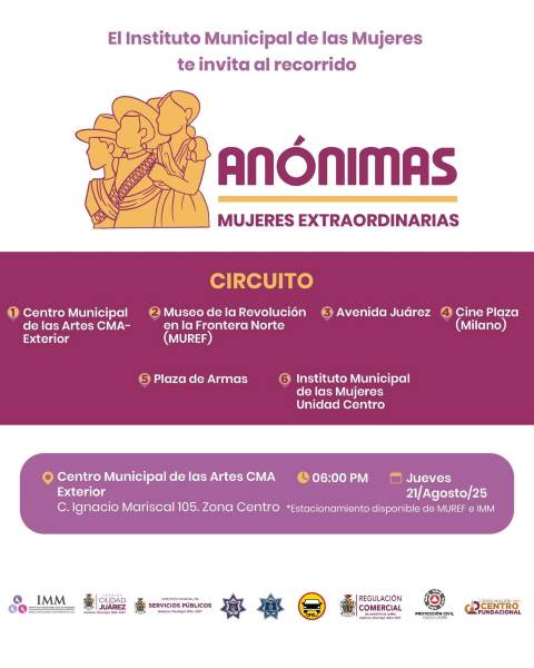 recorrido anonimas