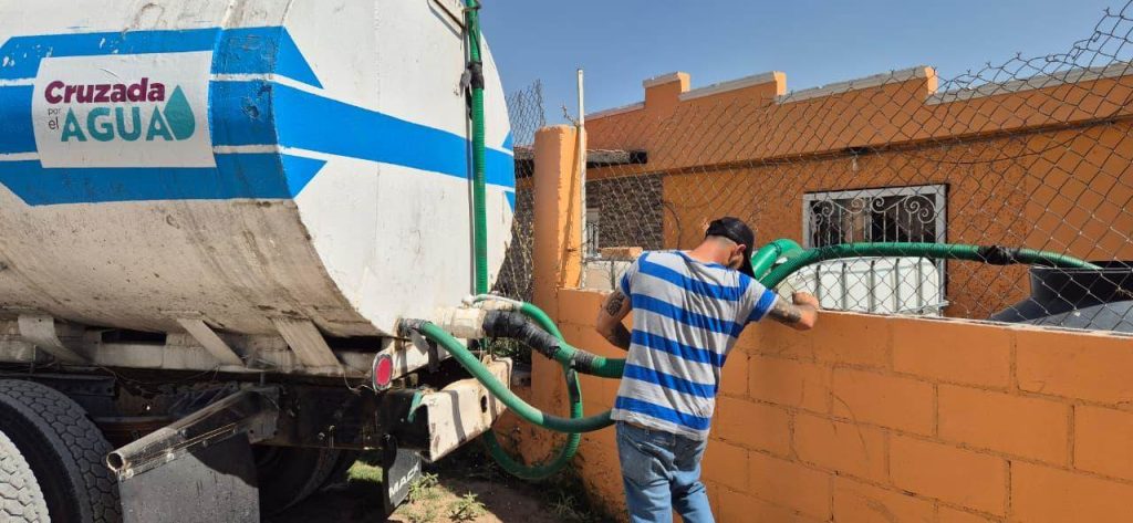 reparto agua fin semana