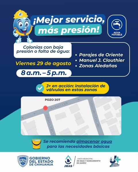 suspencion agua oriente