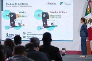 Claudia-alerta tel en simulacro nal