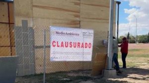 clausuran trabajos grito