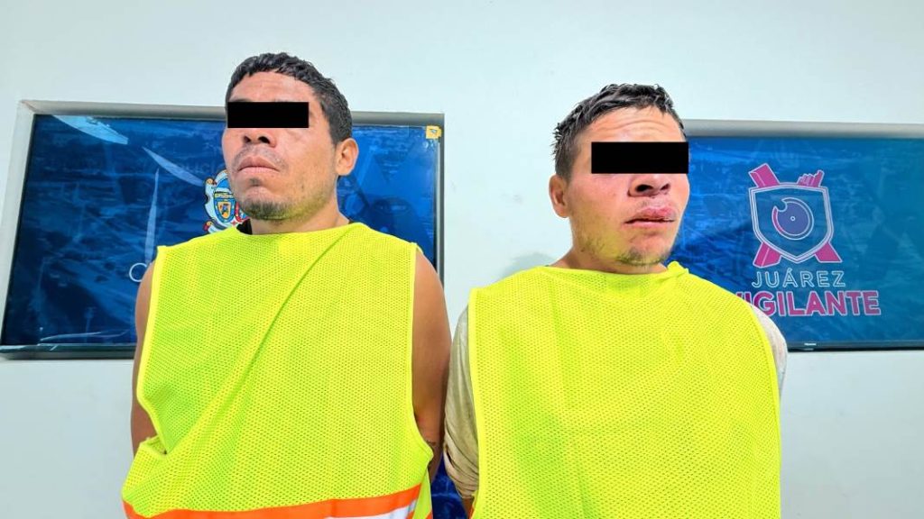 detenidos robo con violencia